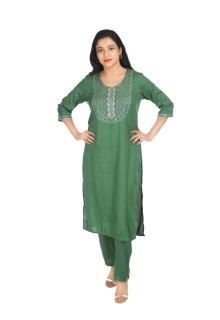 Chic Cotton Comfort Kurti With Pant 