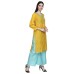 GULMOHAR JAIPUR Women's Cotton Kurta With Palazzo Set