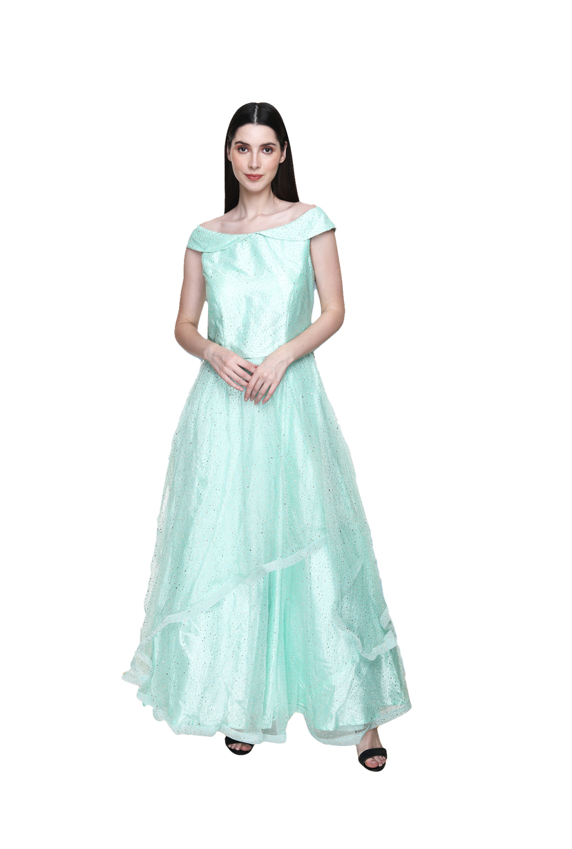 New Trendy Fancy Long Gown