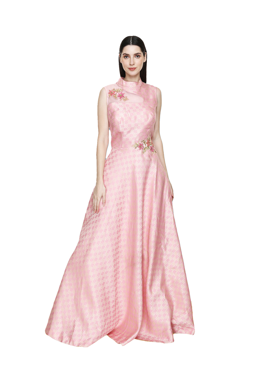 New Trendy Fancy Long Gown