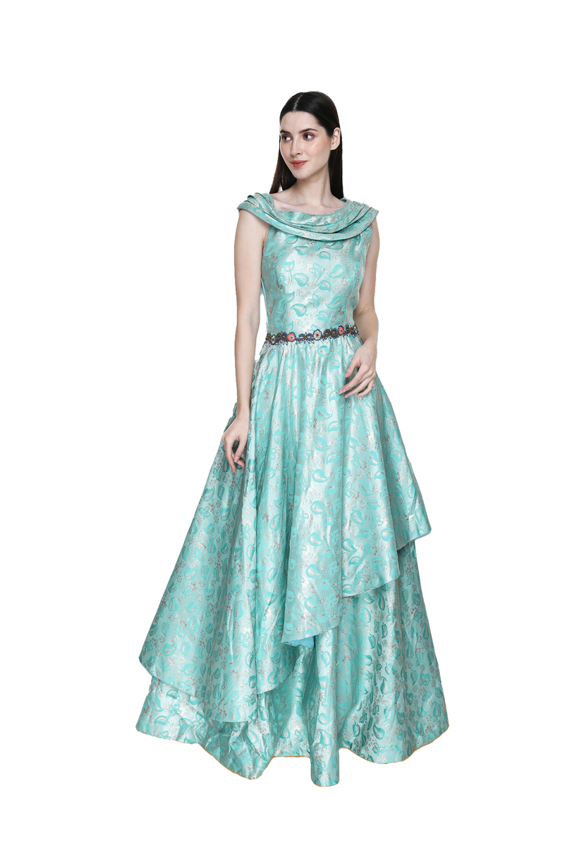 New Trendy Fancy Long Gown