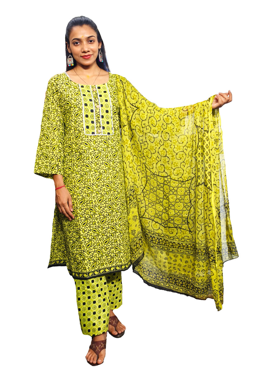 Kurti Pant with Dupatta