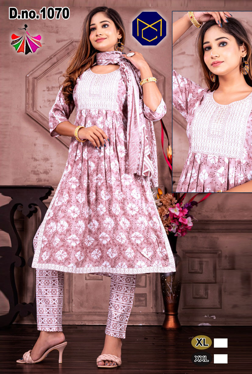 Naira Cut Kurti Pant Set