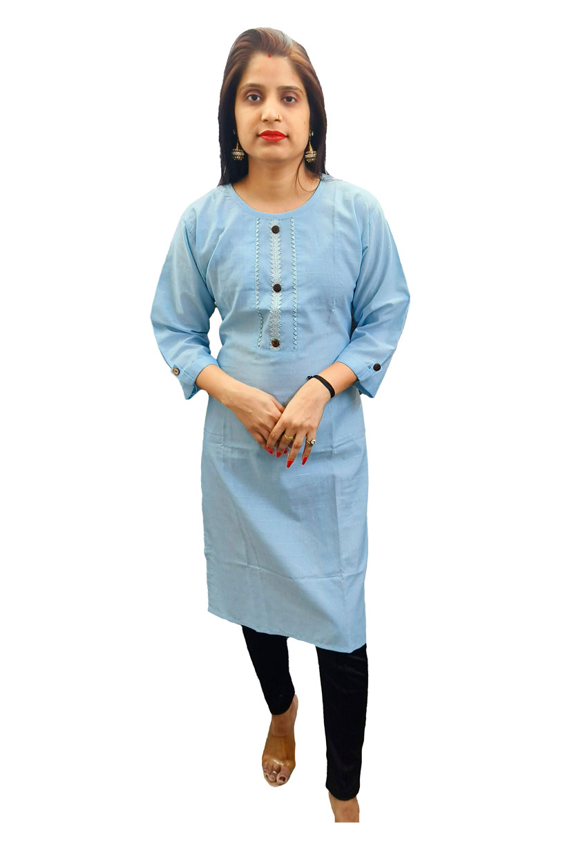 Pure Cotton Stylish Kurti