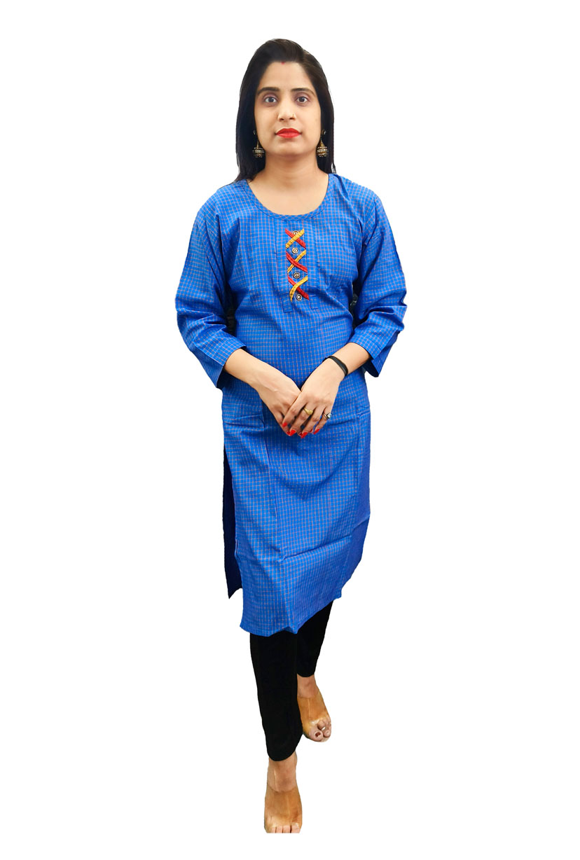 Pure Cotton Stylish Kurti