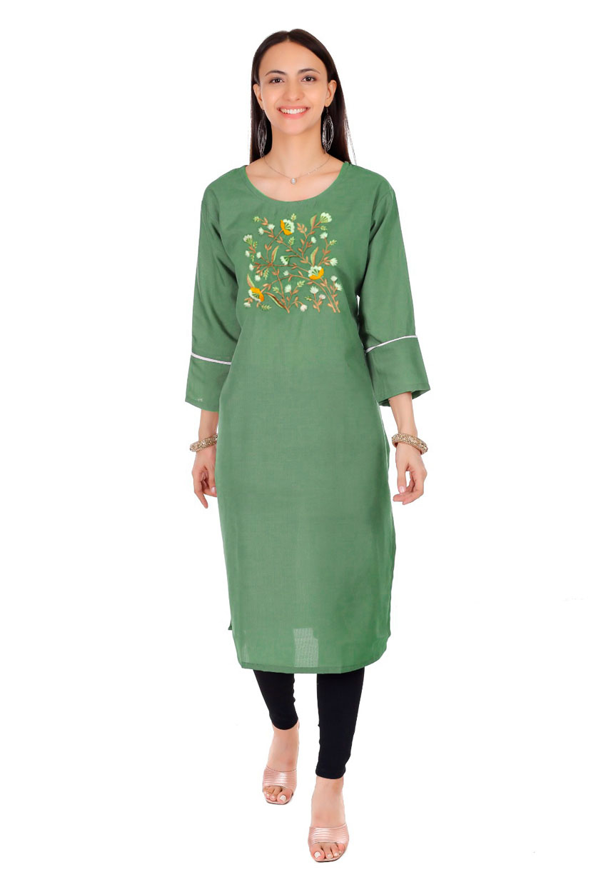 Pure Cotton Stylish Kurti