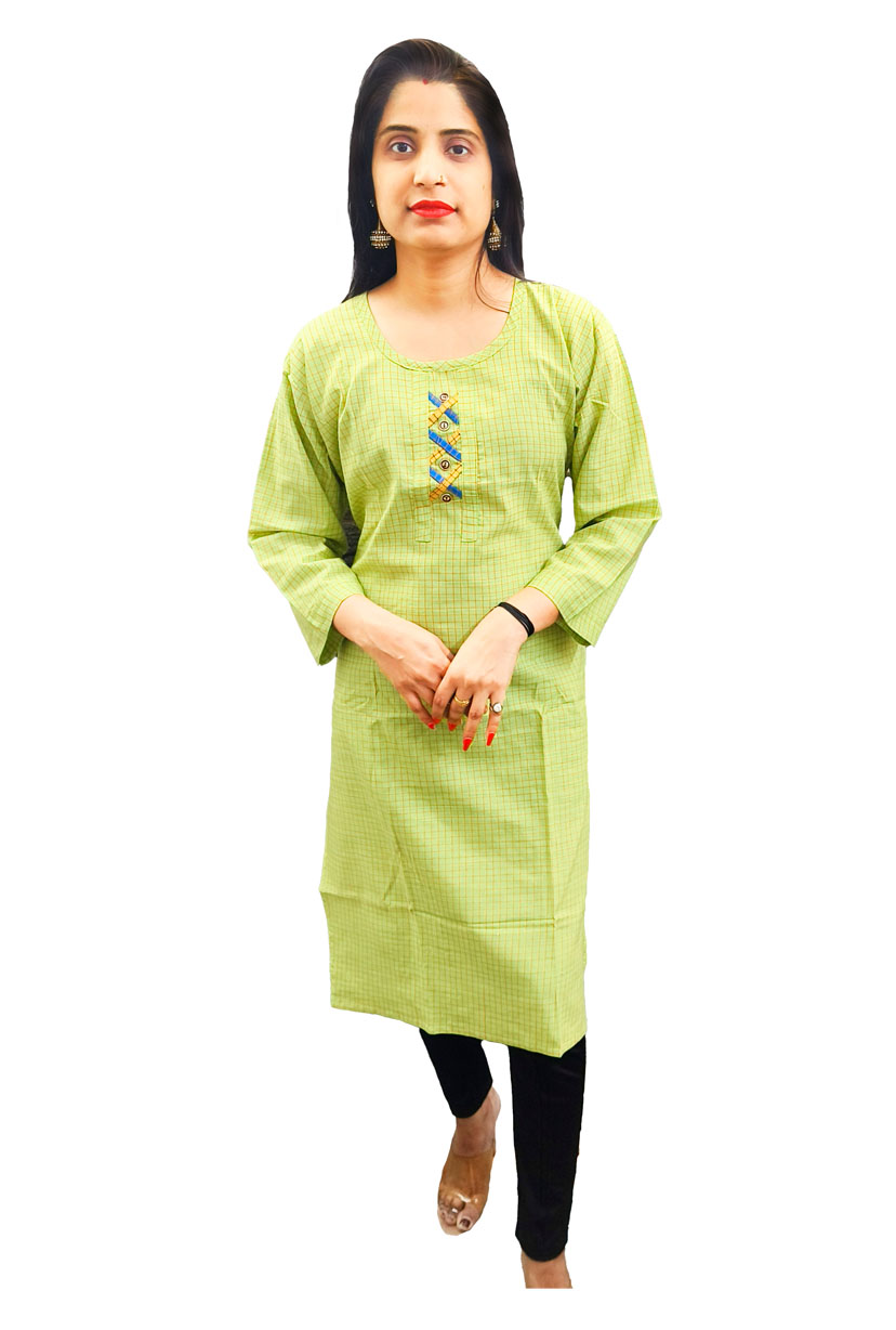 Pure Cotton Stylish Kurti