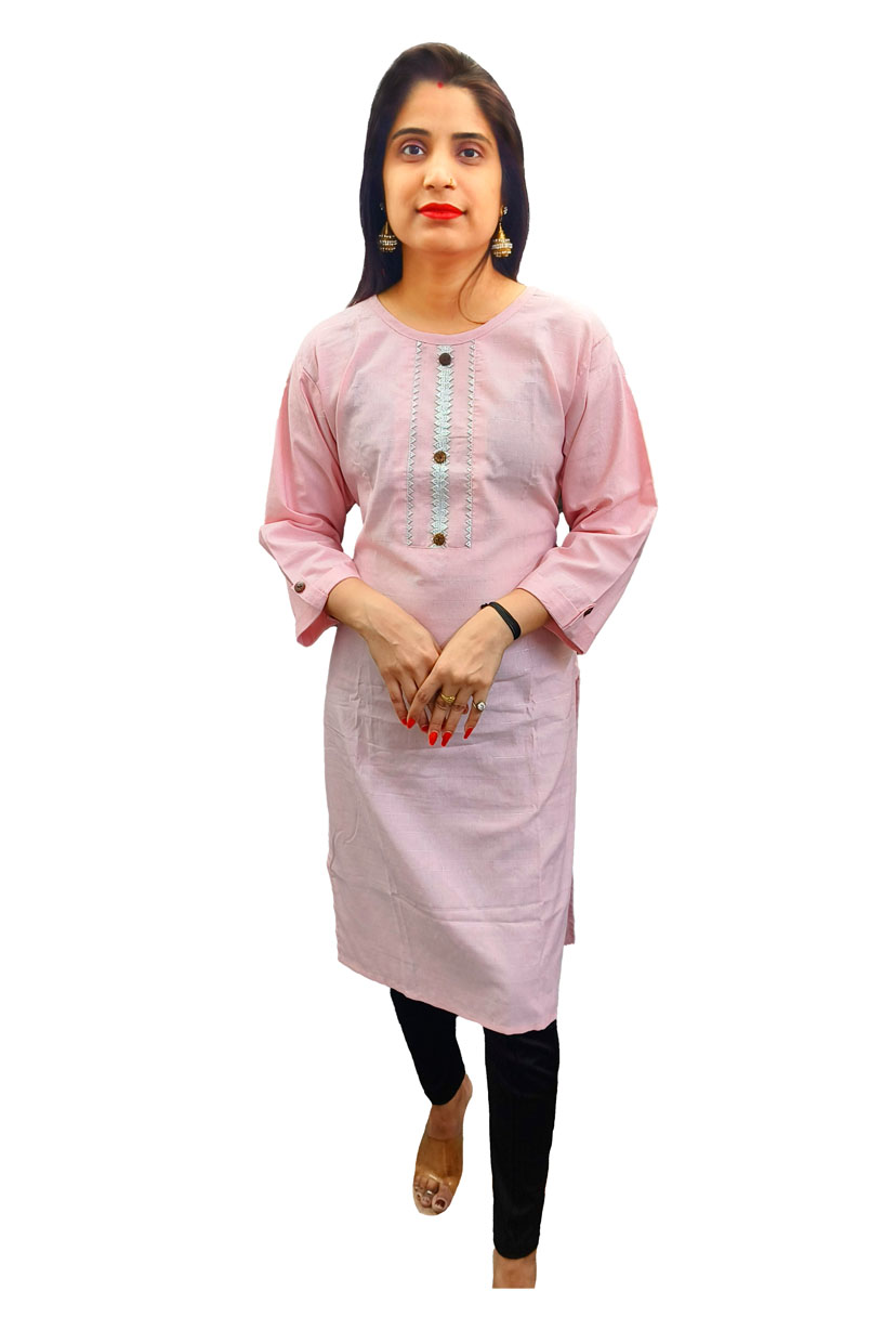 Pure Cotton Stylish Kurti