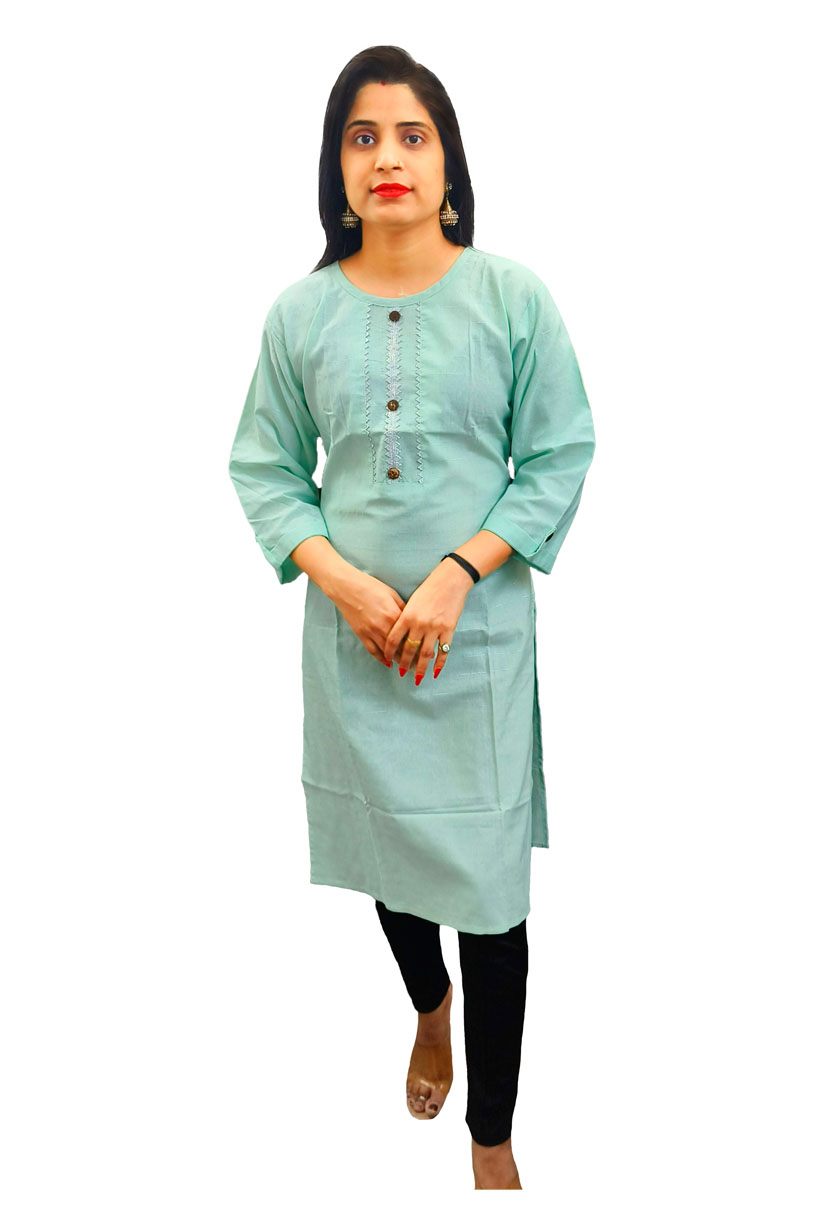 Pure Cotton Stylish Kurti