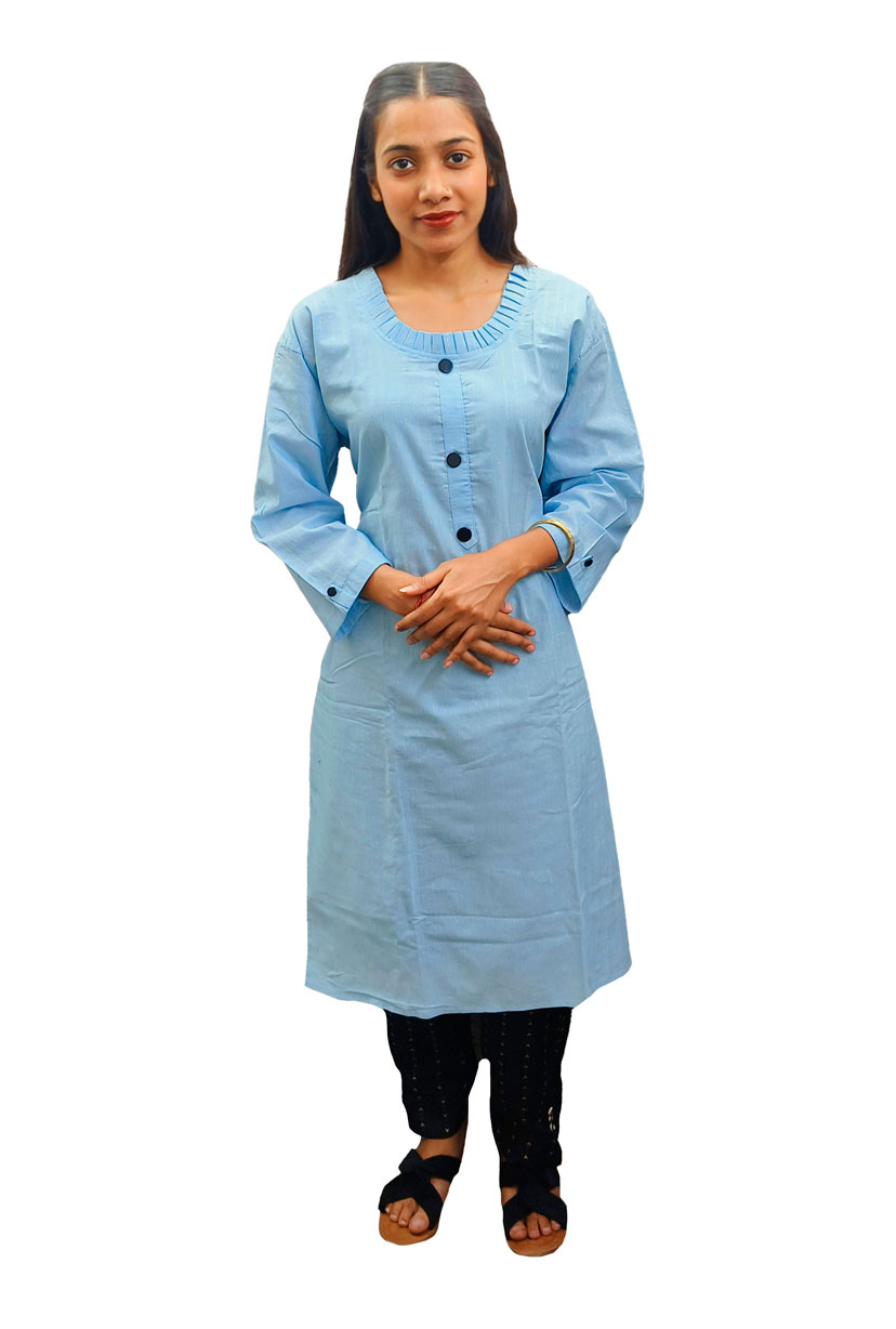 Pure Cotton Stylish Kurti