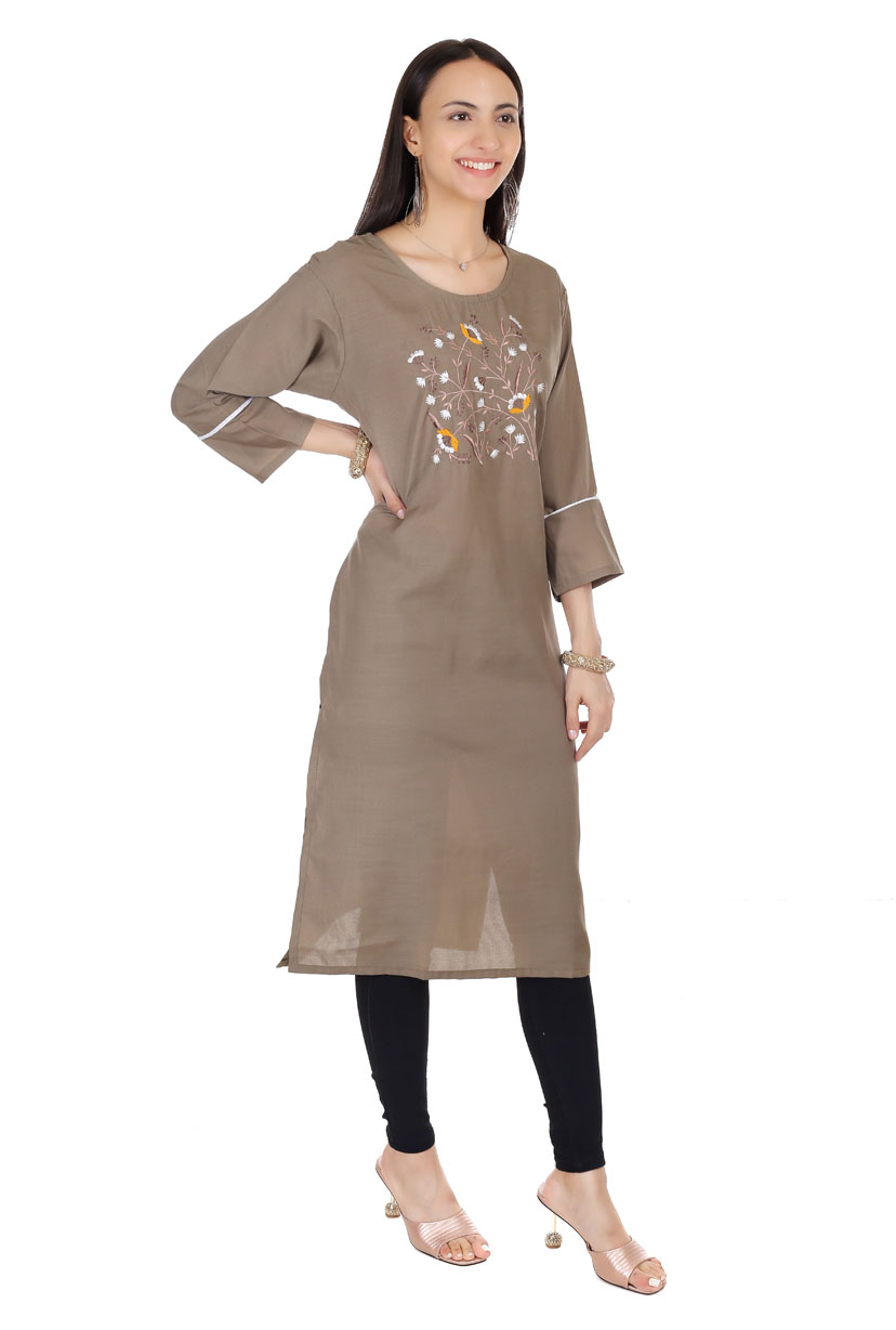 Party Wear Kurti Handwork Embroidery