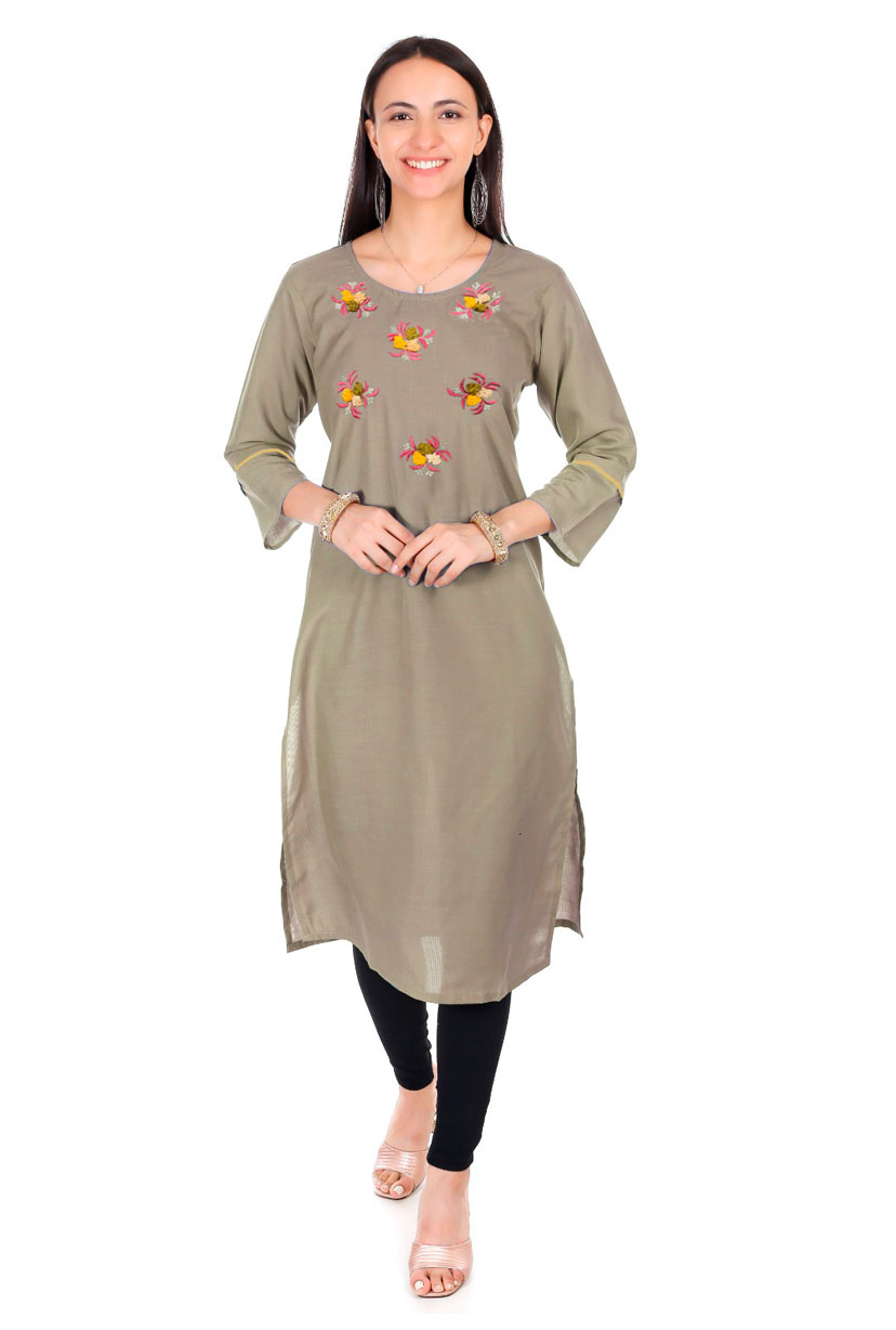 Party Wear Kurti Handwork Embroidery