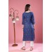 Women's Kurti with Pant Set Cotton Fabric